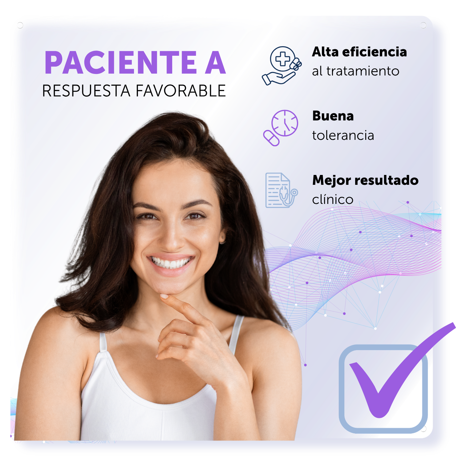 Paciente con respuesta favorable